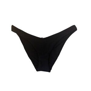 Seafolly 10 Australia Black Bathing Suit Bottoms Nylon & Elastane